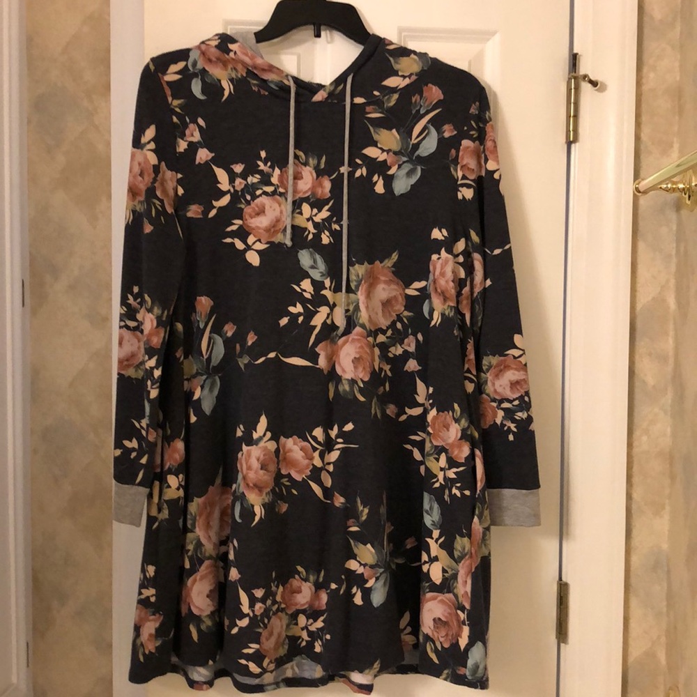 Tunic hoodie